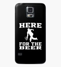Here For The Beer Bowling Drinking Case/Skin for Samsung Galaxy