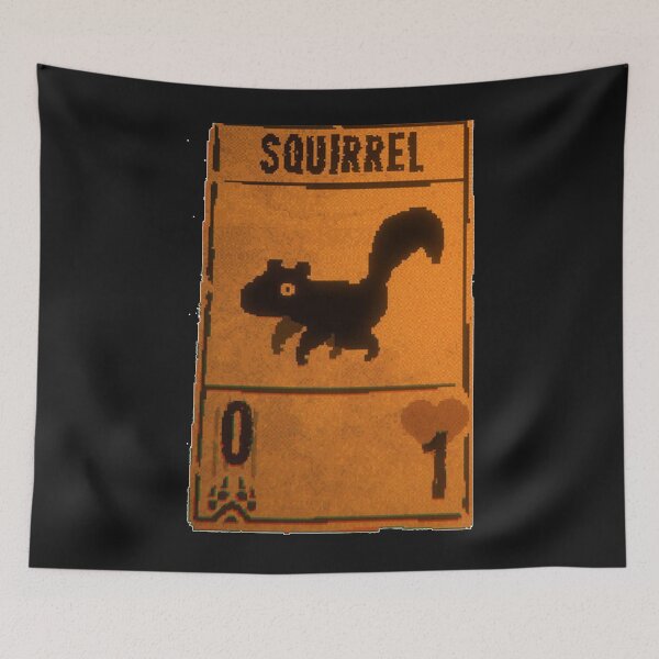 Item preview, Inscryption Psychological Horror Squirrel Card Game Halloween Scary Spooky Dark Escape-room   designed and sold by tristahottinger.