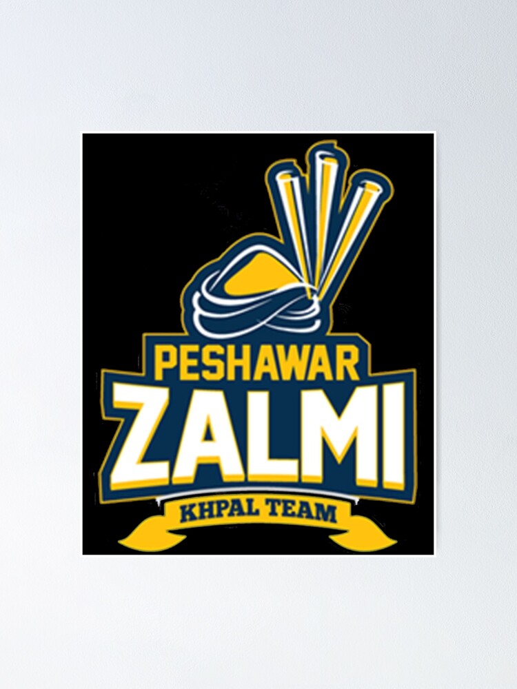 Peshawar Zalmi cricket team logo Poster for Sale by