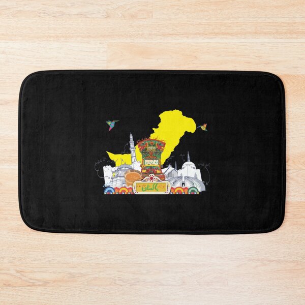 Item preview, Truck Art Unique Style - Desi Touch - Faisal Masjid - Pakintani Truck - Minar e pakistan - Pakistani designed and sold by FreshMercDesign.