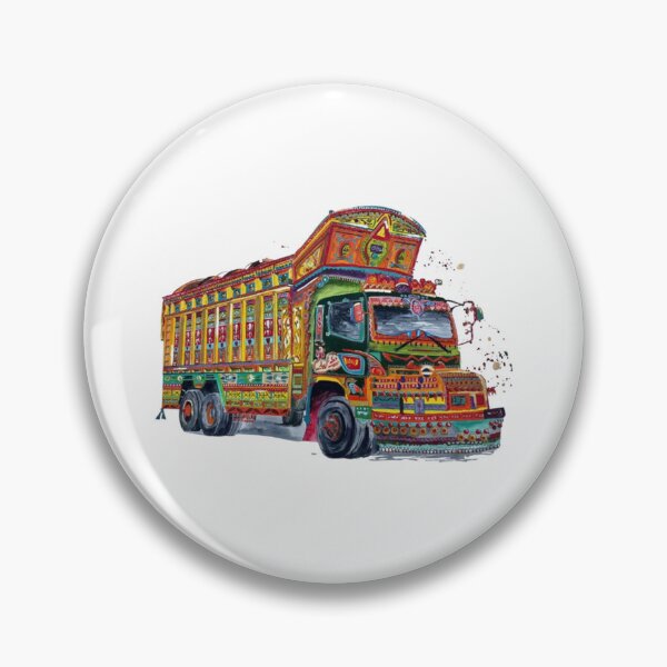 Item preview, Truck Art Unique Style - Desi Touch - Pakistani Local Transport   designed and sold by FreshMercDesign.