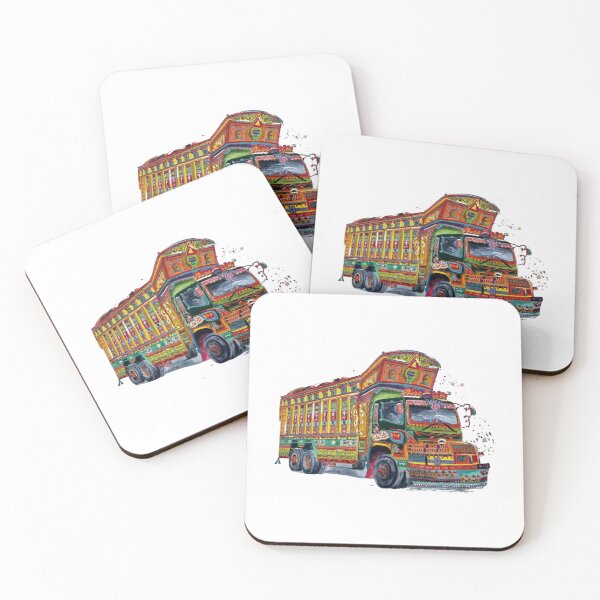 Item preview, Truck Art Unique Style - Desi Touch - Pakistani Local Transport   designed and sold by FreshMercDesign.