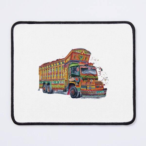 Item preview, Truck Art Unique Style - Desi Touch - Pakistani Local Transport   designed and sold by FreshMercDesign.