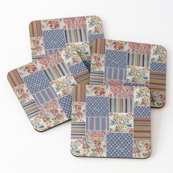 Item preview, Colourful  patchwork quilt design  designed and sold by Inktown.