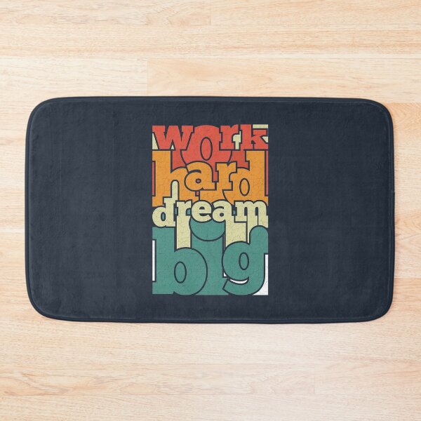 Item preview, Work Hard Dream Big, Dream Big Quotes designed and sold by graphic-genie.