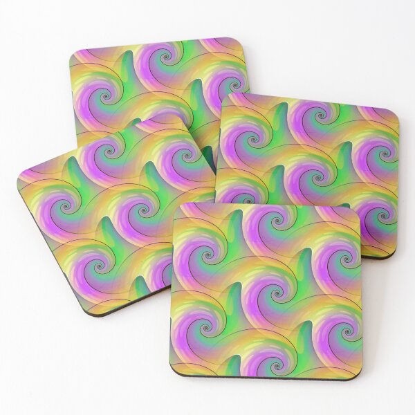 Item preview, Passionflower Swirls v1 Abstract Design designed and sold by GWTF-Designs.