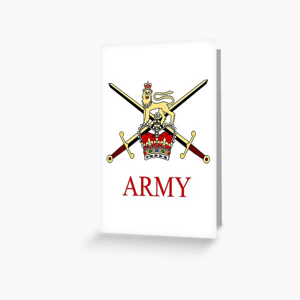 British Army Greeting Cards | Redbubble