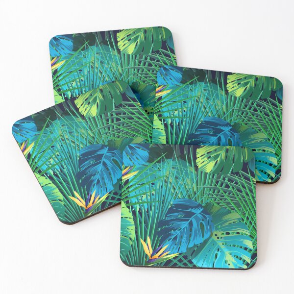 Item preview, Tropical Leaves Pattern designed and sold by SSK Designs.