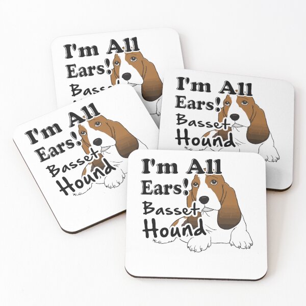 Item preview, I'm All Ears - Basset Hound designed and sold by UnknownArtistt.