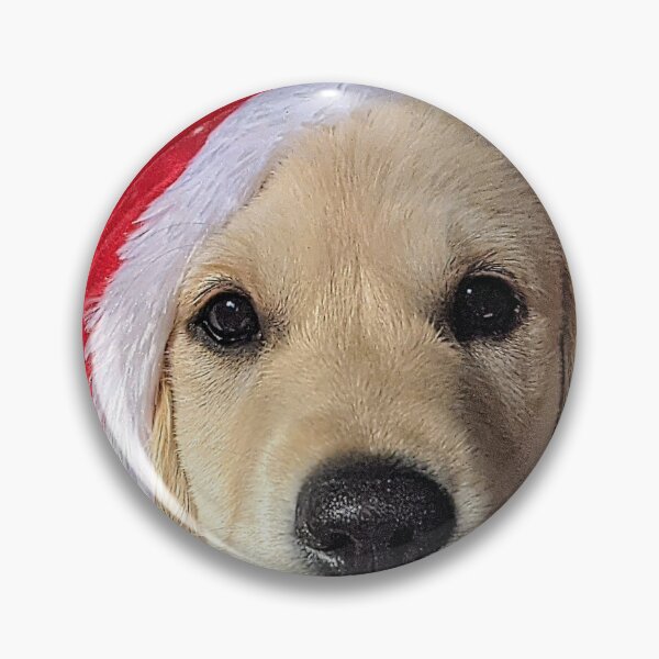 Item preview, Copy of Christmas Santa golden retriever puppy designed and sold by Fluffycat2020.