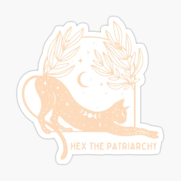 F*ck the Patriarchy” Cat Sticker