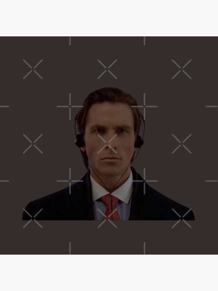 Patrick Bateman Gigachad Meme | Art Board Print