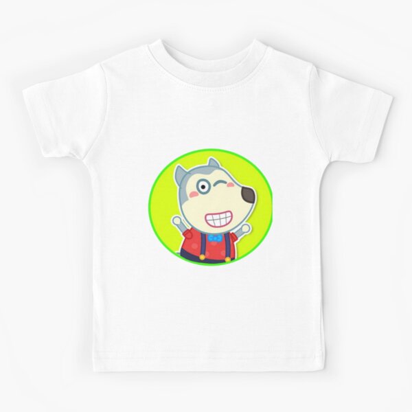 Wolfoo Cartoon Character Kids T-Shirt for Sale by HajimeKambe