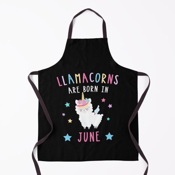 Item preview, Llamacorns Are Born In June Birthday Shirt Girls Gift Tshirt designed and sold by LoganPerrina.