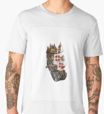 Castle Ship Men's Premium T-Shirt