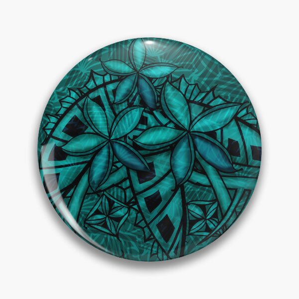 Item preview, Polynesian - Hawaiian - Samoan Floral Artboard 3446 designed and sold by sunnthreads.