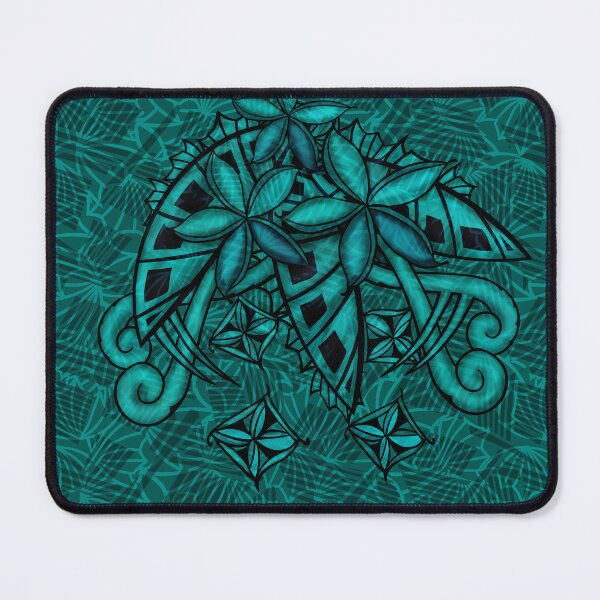 Item preview, Polynesian - Hawaiian - Samoan Floral Artboard 3446 designed and sold by sunnthreads.