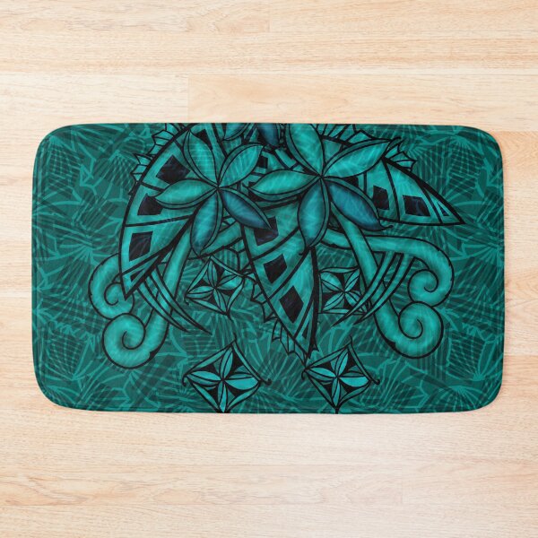Item preview, Polynesian - Hawaiian - Samoan Floral Artboard 3446 designed and sold by sunnthreads.