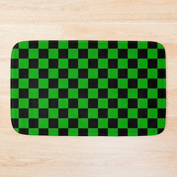 Item preview, classic emo chequered pattern (green 1)  designed and sold by kiippers.