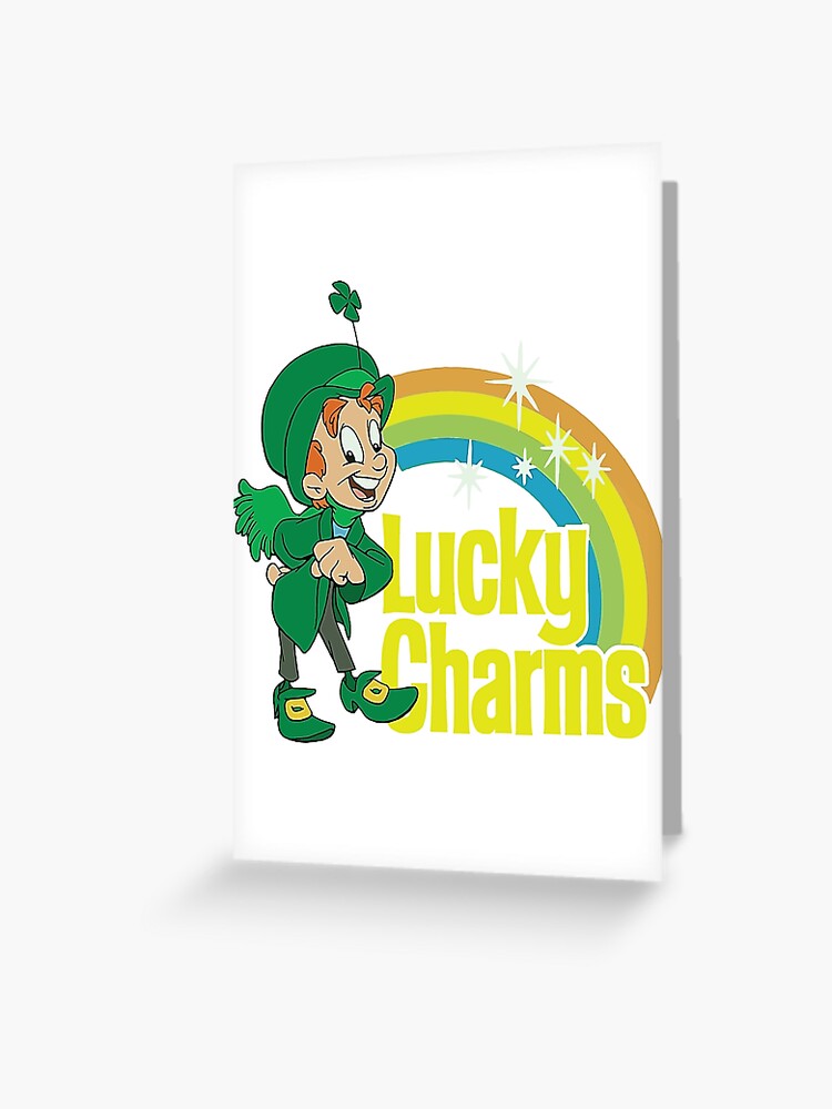 Lucky Charms Green Lucky The Leprechaun Greeting Card for Sale by  LoganPerrina