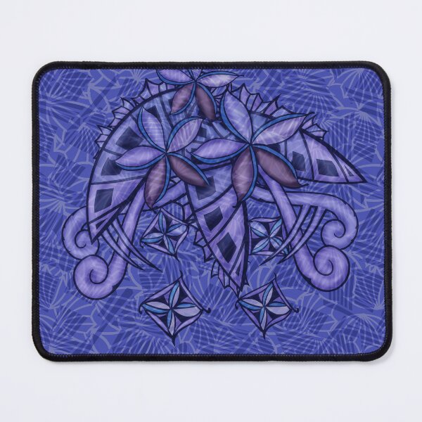 Item preview, Polynesian - Hawaiian - Samoan Floral Artboard 3447 designed and sold by sunnthreads.