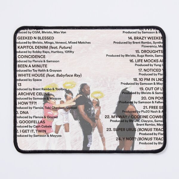 Item preview, Flawless Like Me Tracklist designed and sold by Kevinbassun.