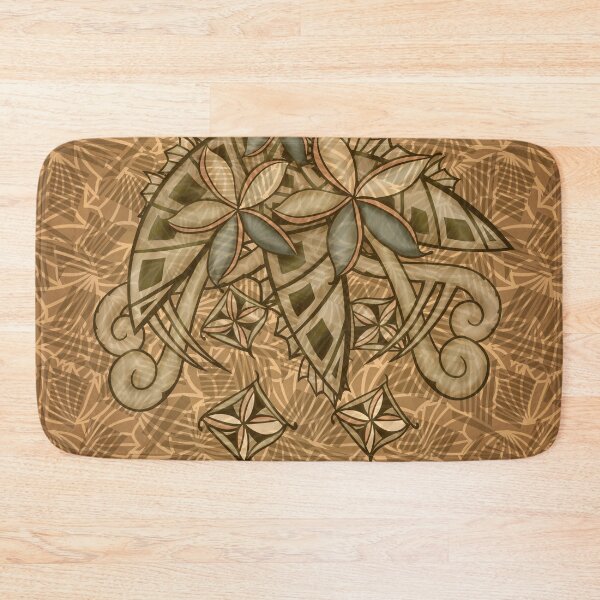 Item preview, Vintage Polynesian - Hawaiian - Samoan Floral Artboard 3448 designed and sold by sunnthreads.
