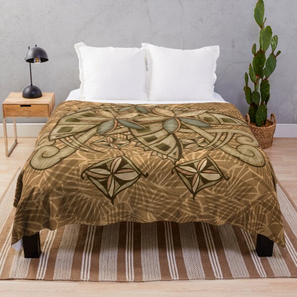 Item preview, Vintage Polynesian - Hawaiian - Samoan Floral Artboard 3448 designed and sold by sunnthreads.