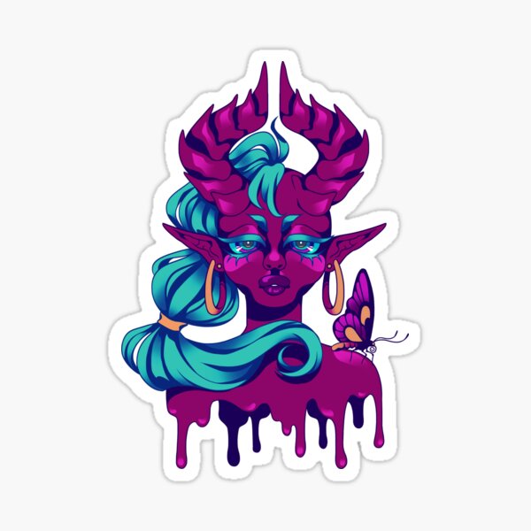 Melty Monster Girl Sticker