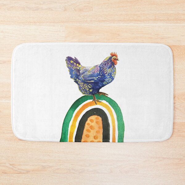 Item preview, Boho Rainbow Chicken designed and sold by chillaxcats.