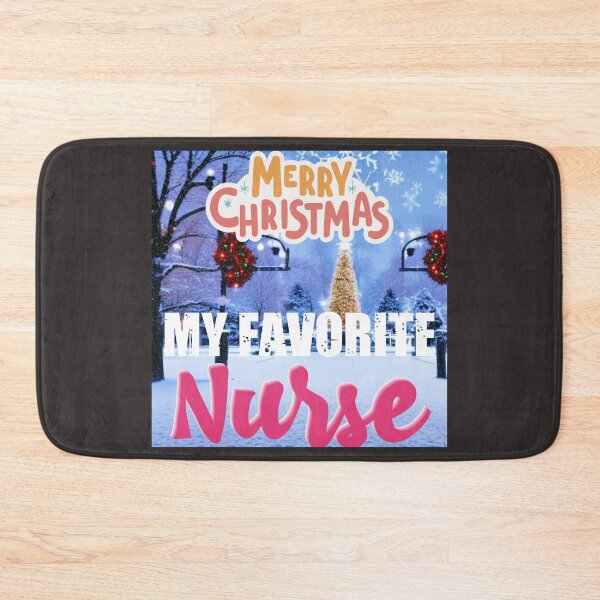 Item preview, Merry Christmas My Favourite Nurse designed and sold by starfishstuff.