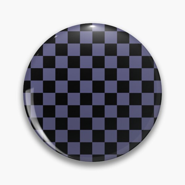 Item preview, classic emo chequered pattern (blue purple)  designed and sold by kiippers.