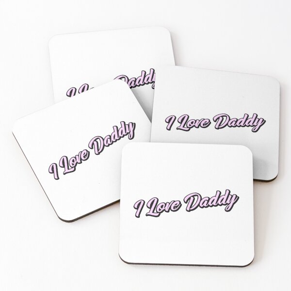 Item preview, I Love Daddy 1 Pink   designed and sold by subWOOFr.