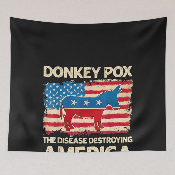 Item preview, Donkey Pox The Disease Destroying America designed and sold by diepvien84usa.