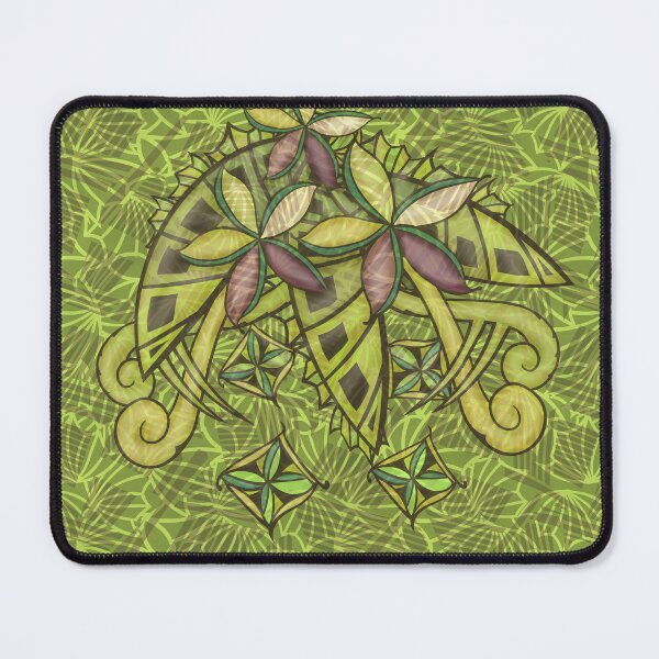 Item preview, Polynesian - Hawaiian - Samoan Floral Artboard 3450 designed and sold by sunnthreads.