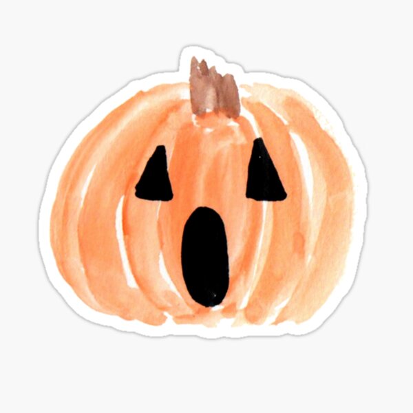 Kawaii Pumpkin Stickers for Sale