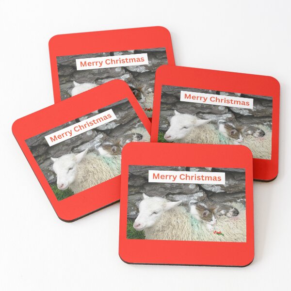 Item preview,  Christmas card. Merry Christmas from our animal friends designed and sold by Bagsyrose.