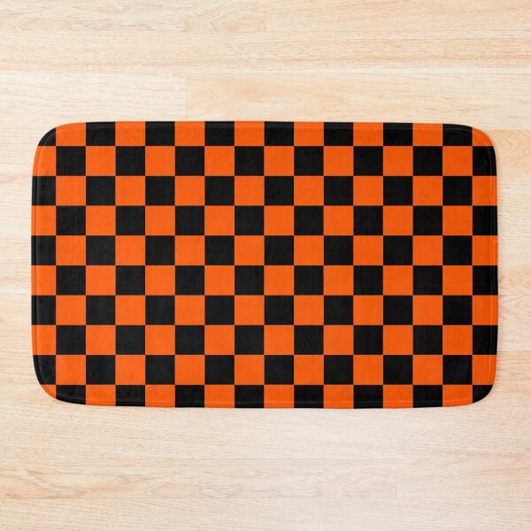 Item preview, classic emo chequered pattern (orange 2)  designed and sold by kiippers.