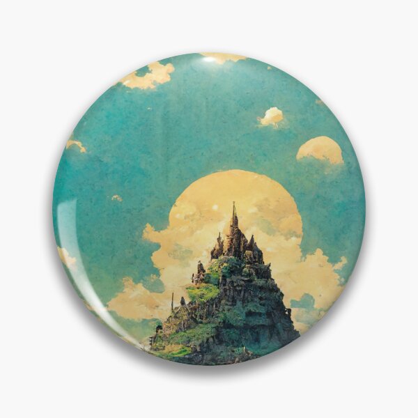 Item preview, Japanese style fantasy castle designed and sold by Maskedpainter.