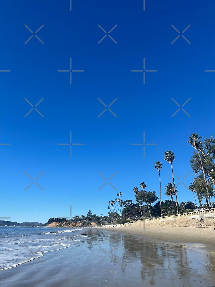 "Butterfly Beach, Santa Barbara" Poster for Sale by kasiegillette