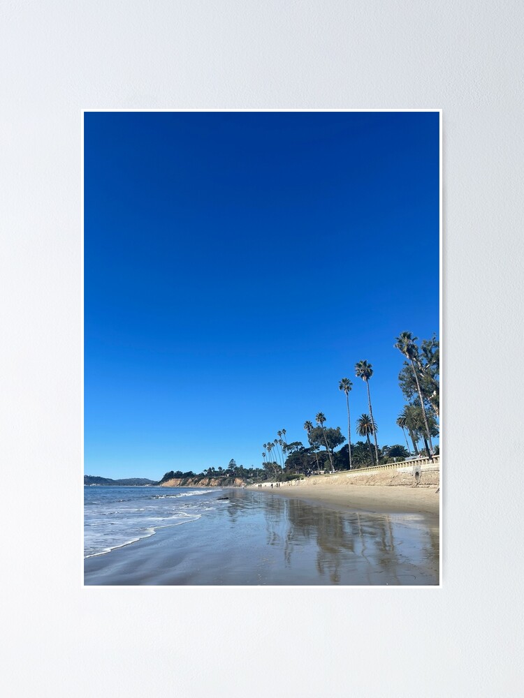 "Butterfly Beach, Santa Barbara" Poster for Sale by kasiegillette