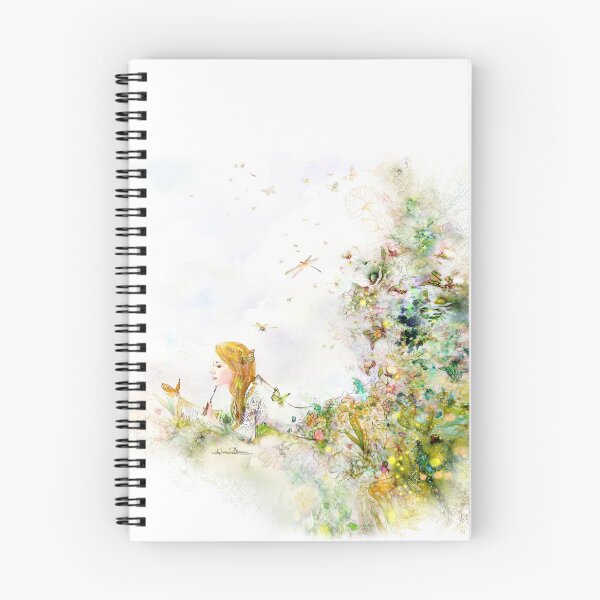 Item preview, Catching Butterflies daydreaming mother nature botanical art designed and sold by MisprintArt.