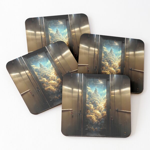 Item preview, Elevator to Paradise  designed and sold by Maskedpainter.