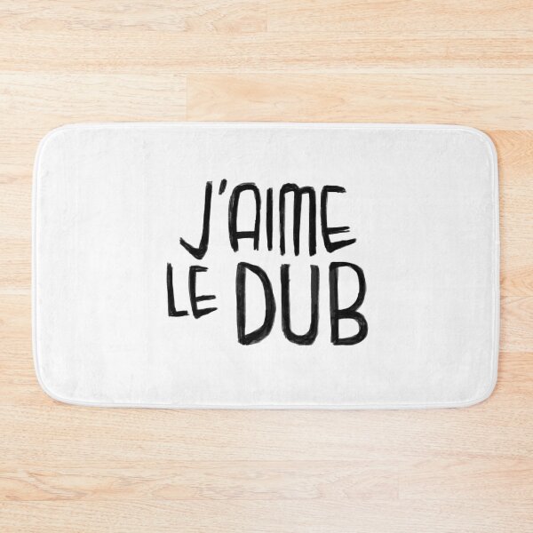 Item preview, Dub Music Love, Dub Typography, Jaime le Dub designed and sold by badlydrawnbabe.