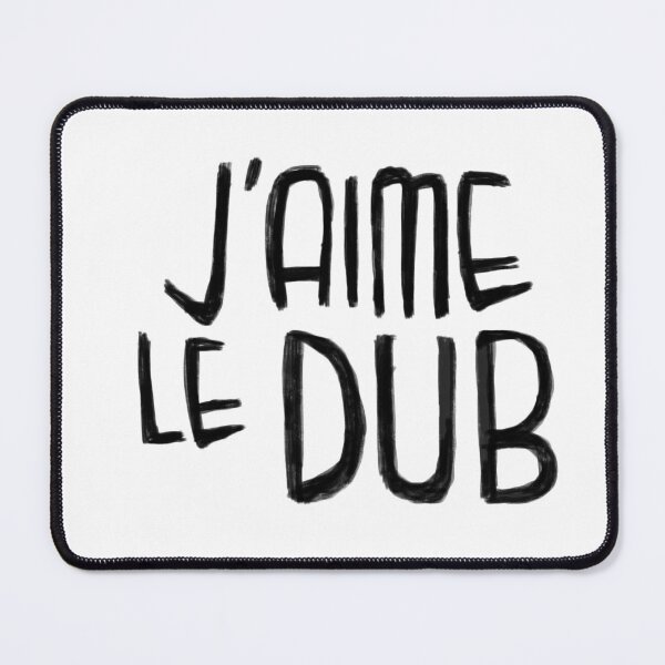 Item preview, Dub Music Love, Dub Typography, Jaime le Dub designed and sold by badlydrawnbabe.