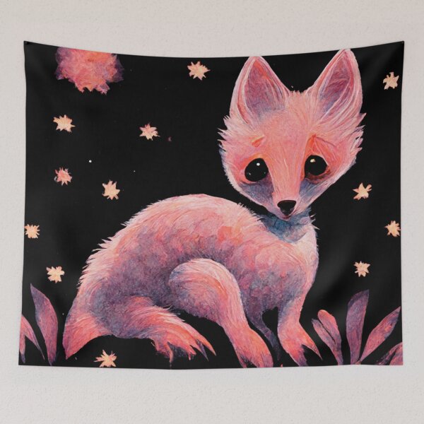 Item preview, Baby Pink Fox designed and sold by Maskedpainter.