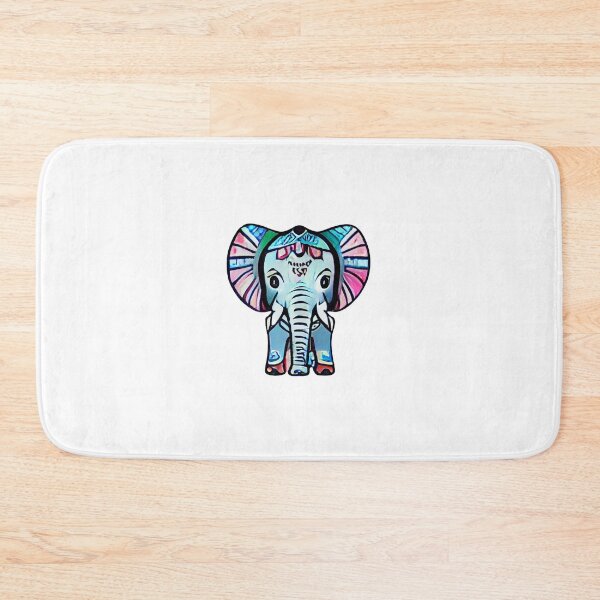 Item preview, Tiny Elephant Cartoon Sticker designed and sold by MKs-stickers.