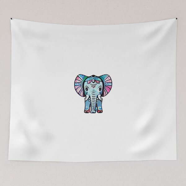Item preview, Tiny Elephant Cartoon Sticker designed and sold by MKs-stickers.