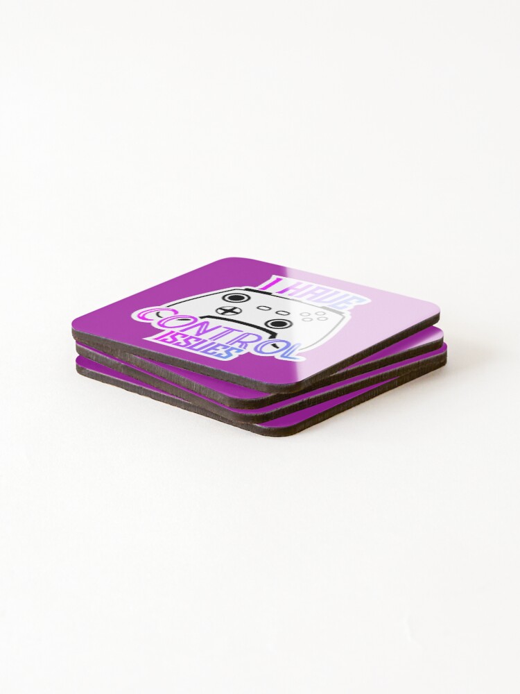 Thumbnail 4 of 5, Coasters (Set of 4), Control Issues designed and sold by LumpyCams.