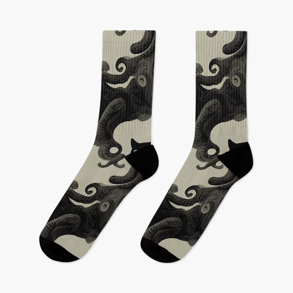 Item preview, Cthulhu Inspired Eldritch Horror Nightmare Cat  designed and sold by DennistonMade.